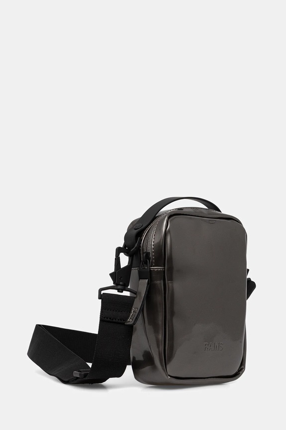 Malá taška Rains 14920 Reporter Box Bag W3 14920.150 strieborná SS26