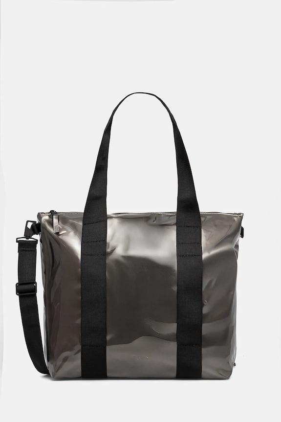 Taška Rains 14160 Tote Bag Mini W3 jednofarebný strieborná 14160.150