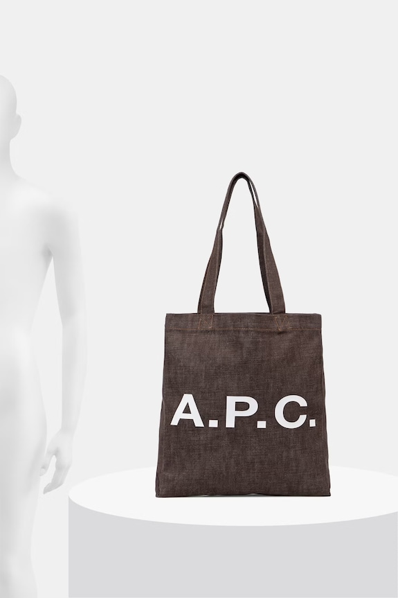 A.P.C. bavlnená taška TOTE LOU COHLX.M61442