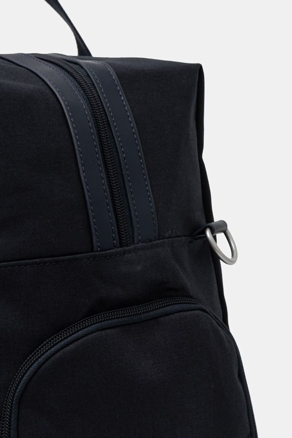 Barbour borsa in cotone Cascade blu navy UBA0736
