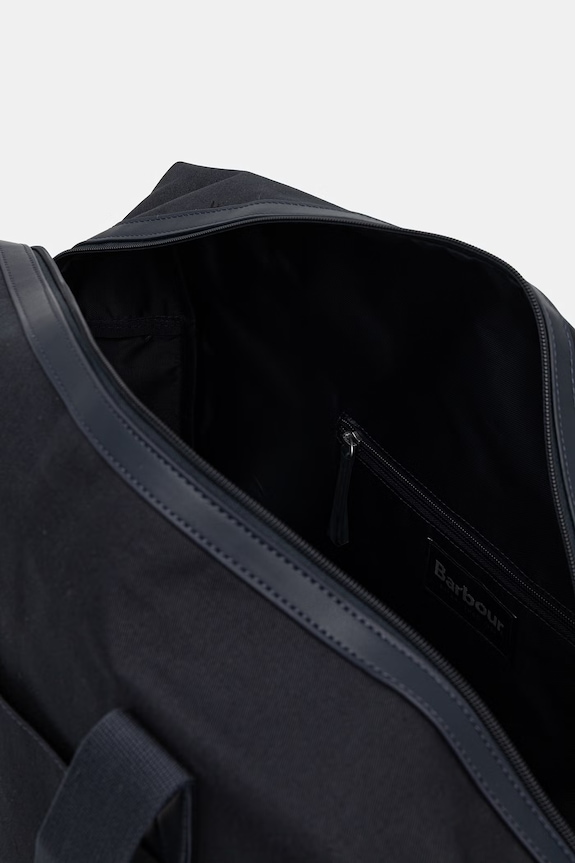 Barbour borsa in cotone Cascade UBA0736 blu navy