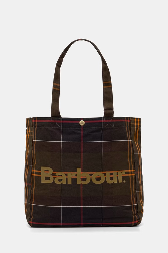 Barbour Shopper Telfield πράσινο UBA0751
