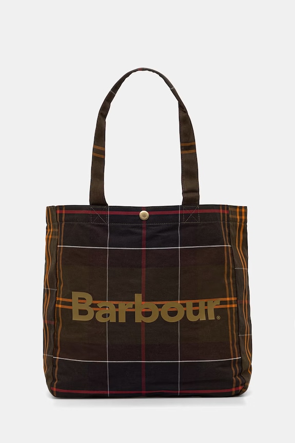 Barbour Shopper Telfield πράσινο UBA0751