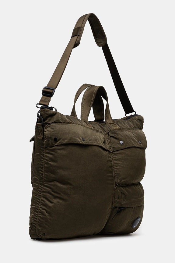 C.P. Company torba 20CMAC042A005269G zielony SS26