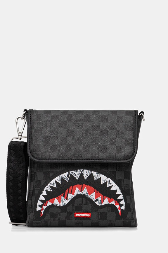Sprayground saszetka nie mieści A4 szary 910B8228NSZ