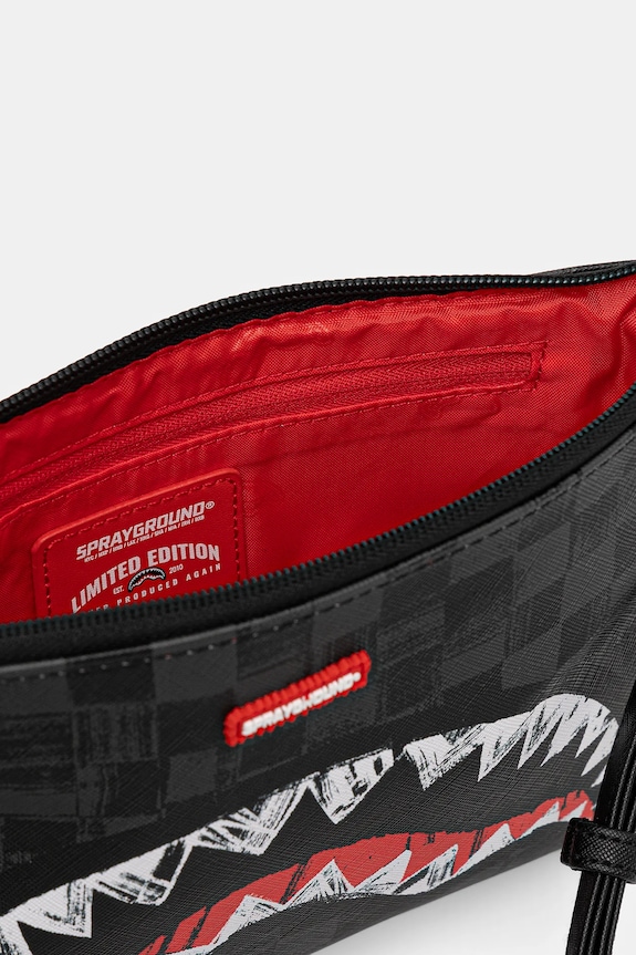 Sprayground borsetă 910B8229NSZ gri