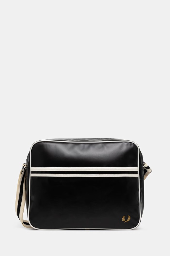 Fred Perry torba mieści A4 czarny L8257