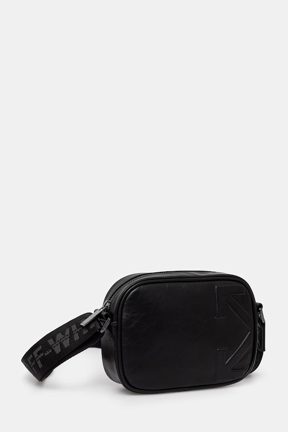 Off-White Heritage Camera Bag сумка шкіряна OMNQ09ES26LEA001 чорний SS26