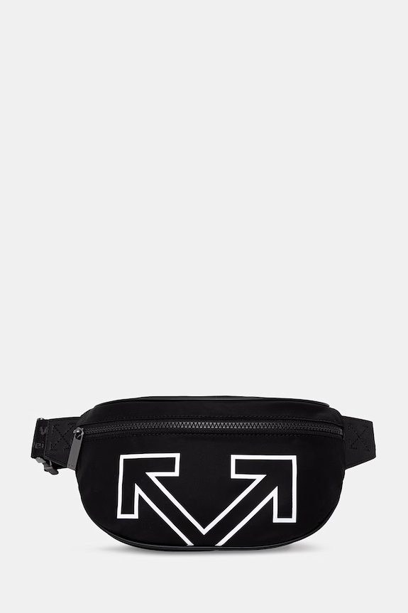 Off-White Heritage бананка чорний OMNT001C99FAB001