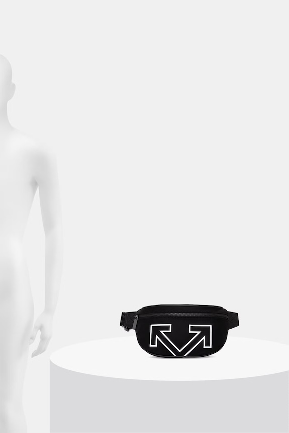 Off-White Heritage бананка OMNT001C99FAB001 чорний