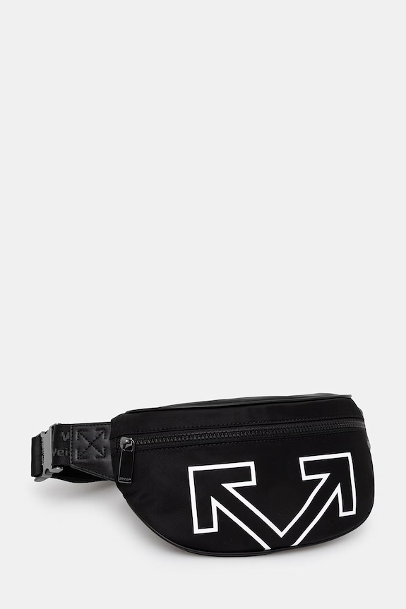Off-White Heritage бананка OMNT001C99FAB001 чорний SS26
