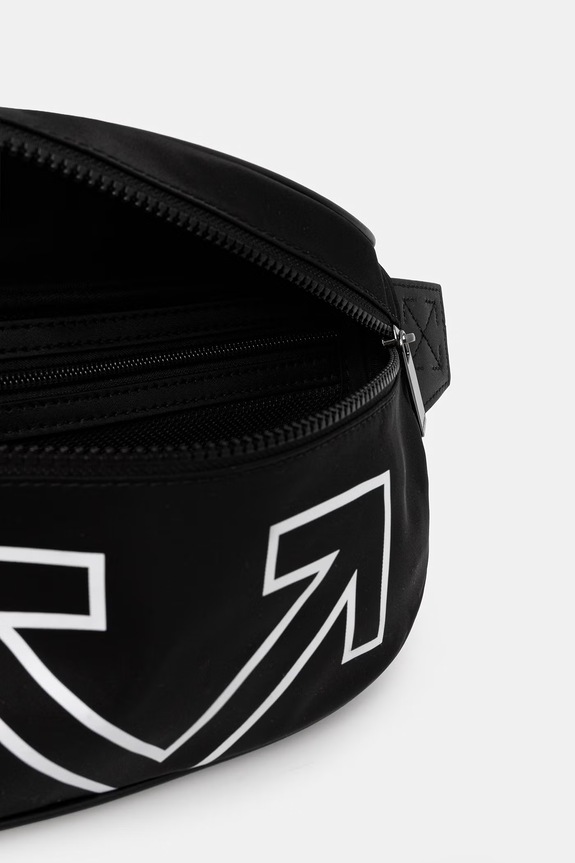 Off-White Heritage бананка чорний OMNT001C99FAB001