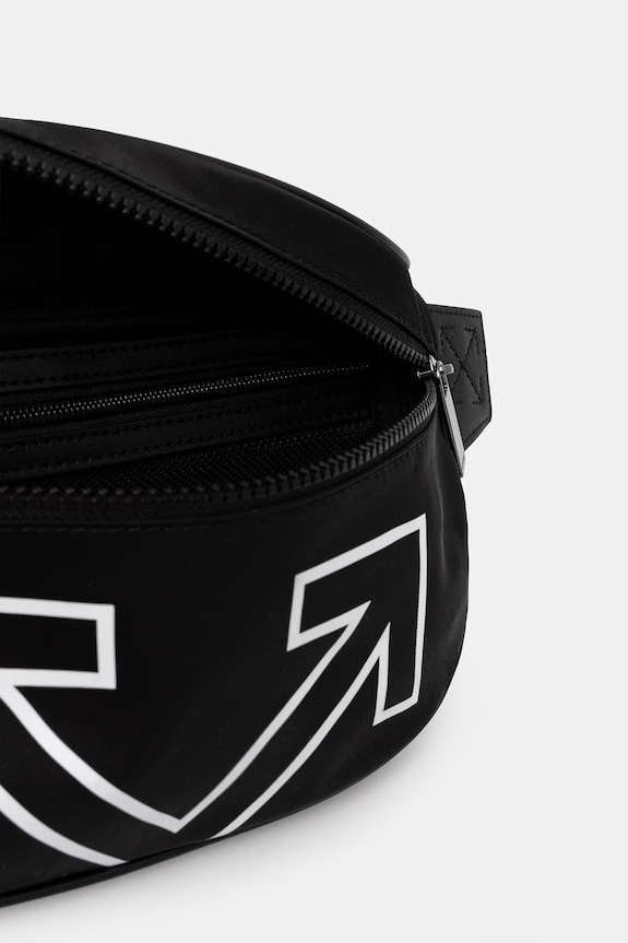 Off-White Heritage бананка чорний OMNT001C99FAB001