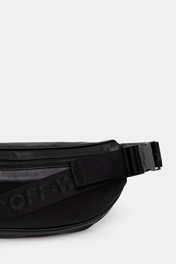 Accessories Off-White Heritage leather belt bag OMNT001S26LEA001 black
