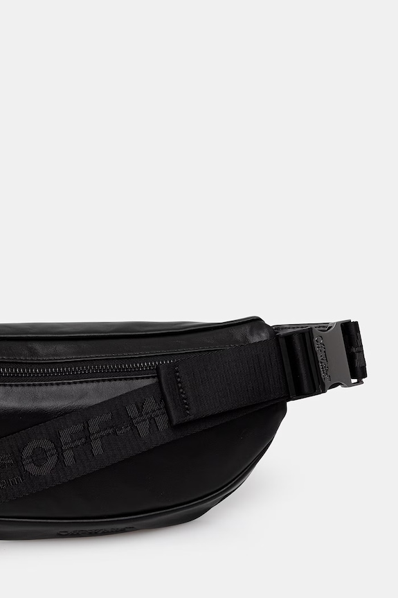 Accessories Off-White Heritage leather belt bag OMNT001S26LEA001 black