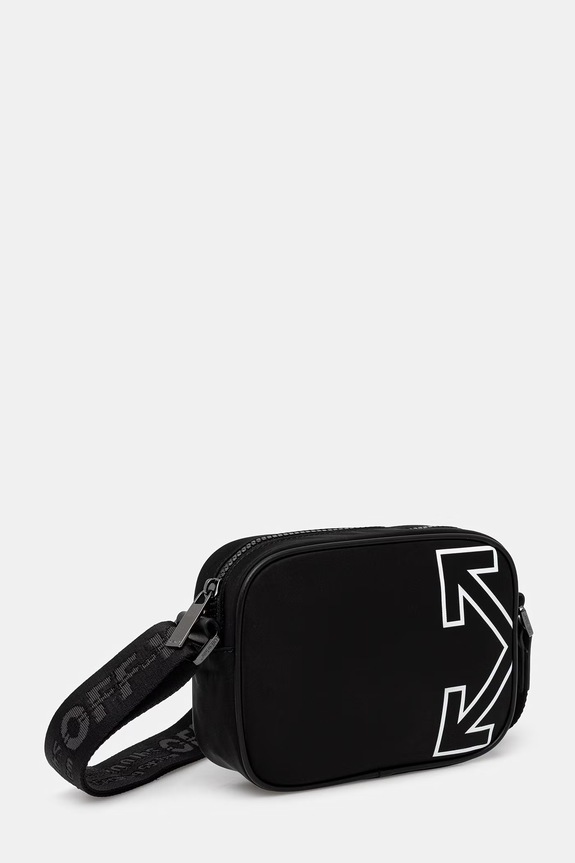 Off-White Heritage Camera Bag pouch OMNQ09EC99FAB001 black SS26