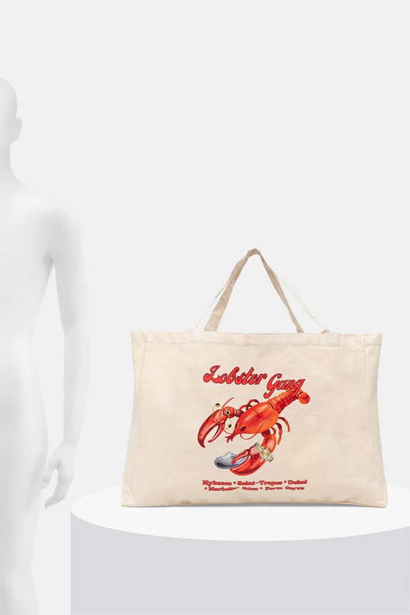 Baron Filou geantă de bumbac LOBSTER GANG 000015122