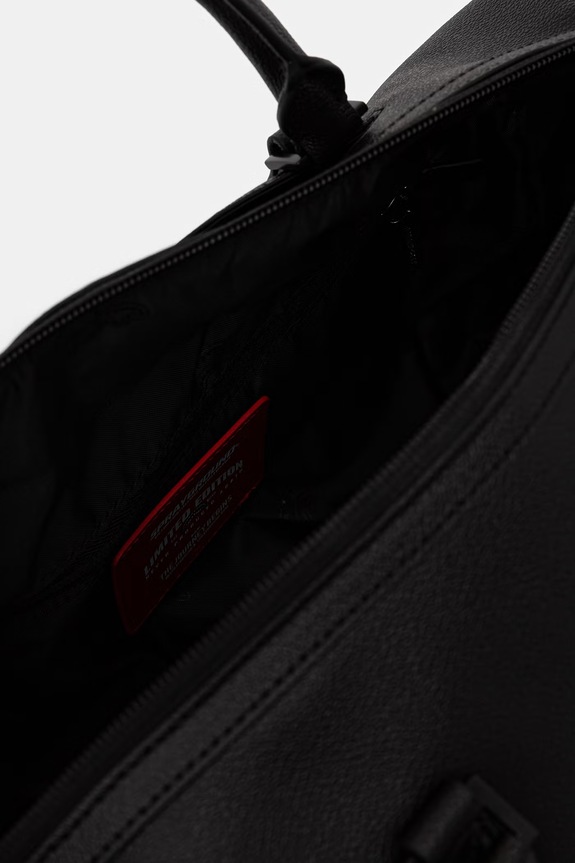 Sprayground torba z imitacji skóry 910D9041NSZ czarny