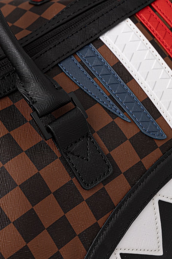 Sprayground torba z imitacji skóry brązowy 910D7490NSZ