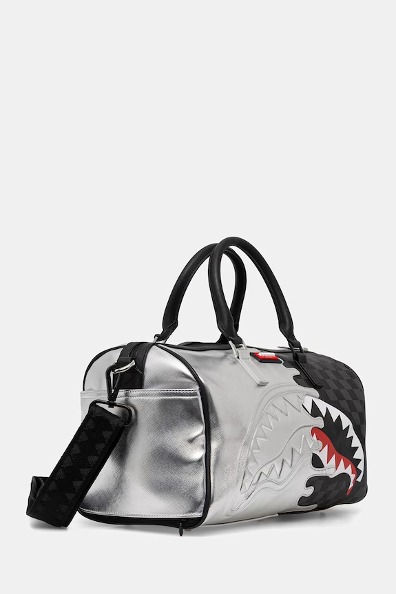 Sprayground torba z imitacji skóry 910D8925NSZ szary SS26
