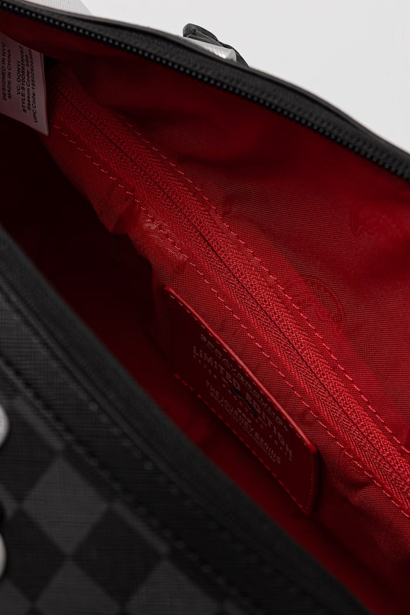 Sprayground torba z imitacji skóry szary 910D8925NSZ