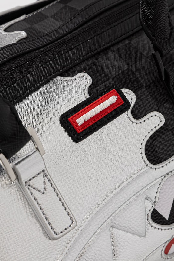 Sprayground torba z imitacji skóry 910D8925NSZ szary
