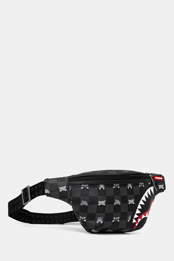 Sprayground borsetă pentru femei, cu imitație de piele 910B8912NSZ negru SS26