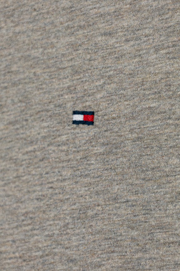 Tommy Hilfiger T-shirt παιδικό βαμβακερό γκρί KB0KB09646.74.122.PPY2