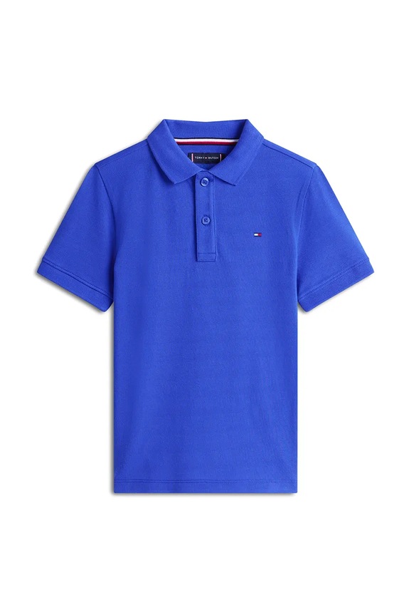 Tommy Hilfiger polo za djecu od pamuka KB0KB09103.98.122.PPY2 plava SS26