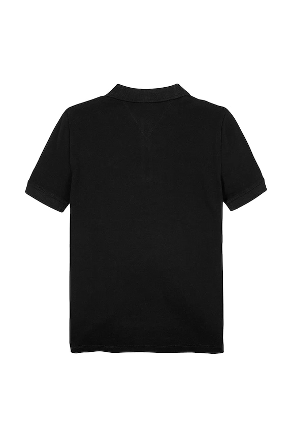 Dječaci Tommy Hilfiger polo za djecu od pamuka KB0KB09103.98.122.PPY2 crna
