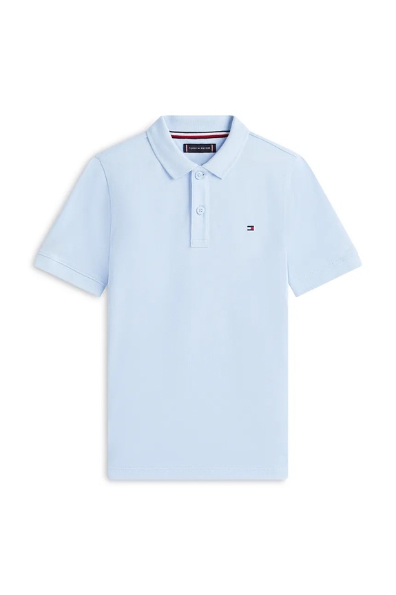 Tommy Hilfiger polo pentru copii din bumbac KB0KB09103.128.176.PPY2 albastru SS26