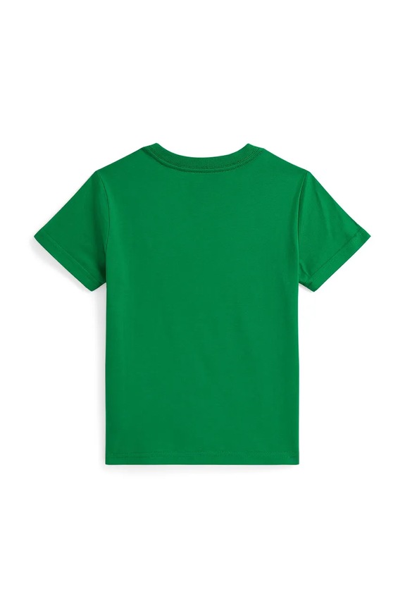 Polo Ralph Lauren tricou de bumbac pentru copii 322832904500 verde SS26