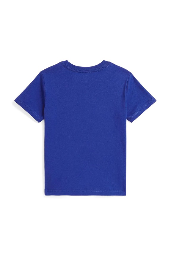 Polo Ralph Lauren t-shirt bawełniany dziecięcy 322832904502 niebieski SS26