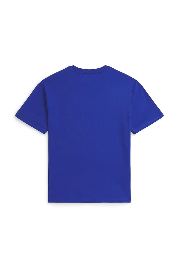 Polo Ralph Lauren tricou de bumbac pentru copii 323832904503 albastru SS26