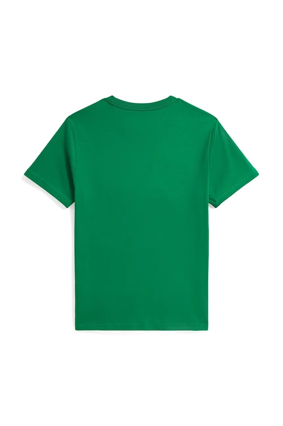 Detské bavlnené tričko Polo Ralph Lauren 323A96607001 zelená SS26