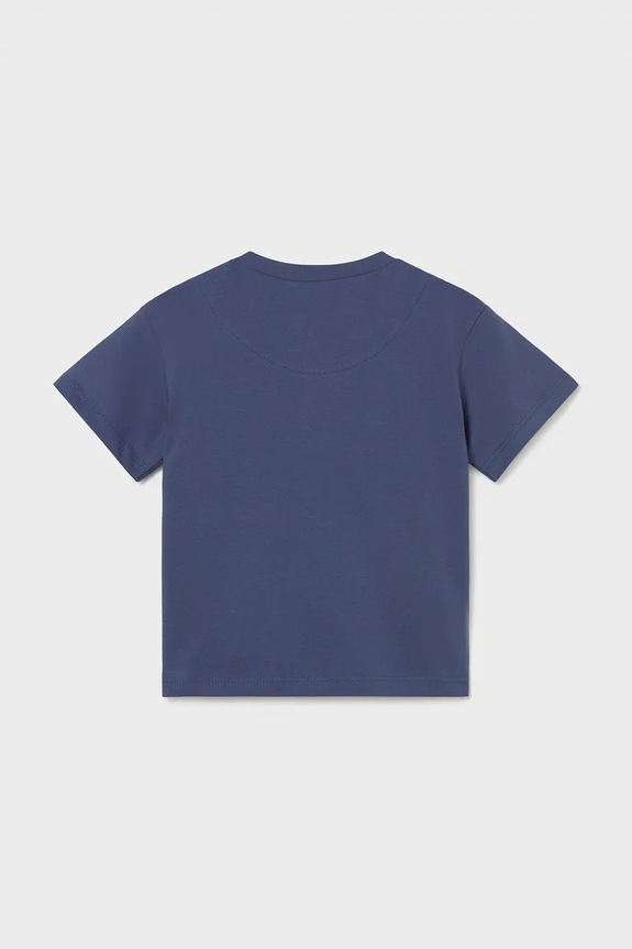 Mayoral tricou de bumbac pentru copii 106.3J.Baby.PPY2 albastru SS26