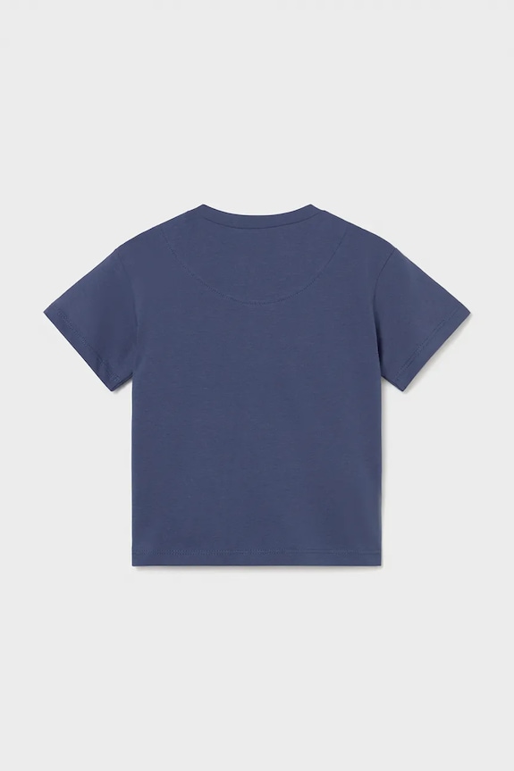 Mayoral tricou de bumbac pentru copii 106.3J.Baby.PPY2 albastru SS26