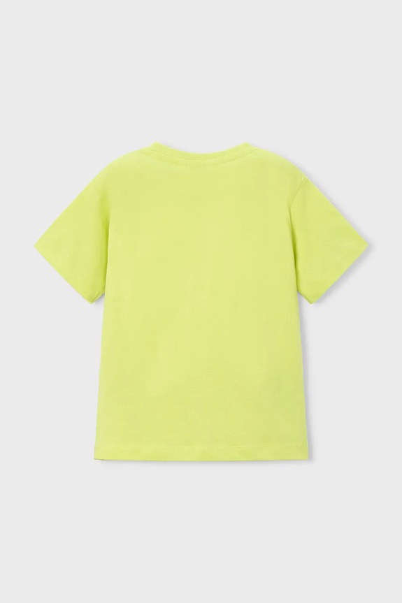 Băieți Mayoral tricou de bumbac pentru copii 170.5F.Mini.PPY2 verde