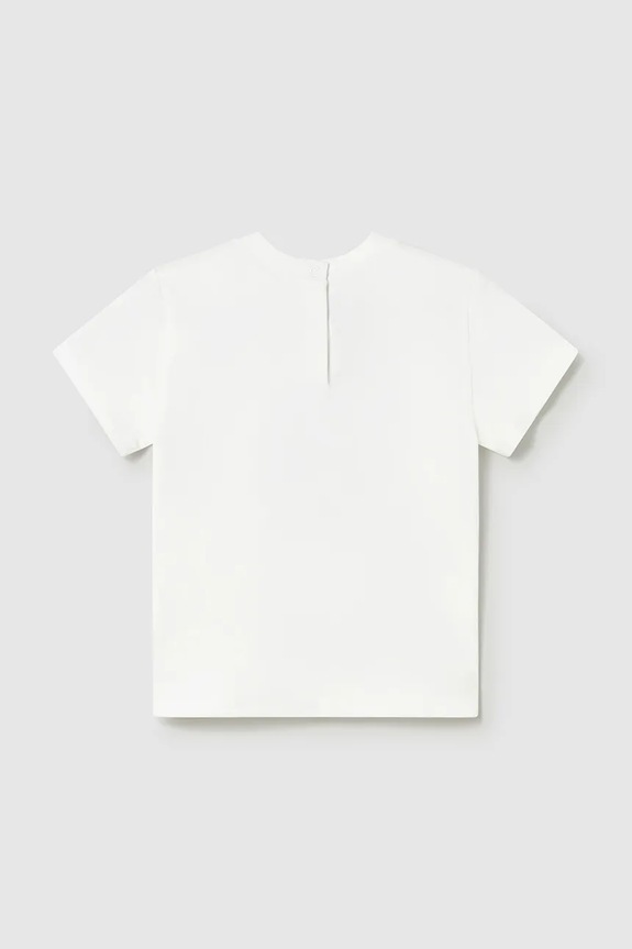 Băieți Mayoral tricou copii 1002.3B.Baby.PPY2 alb