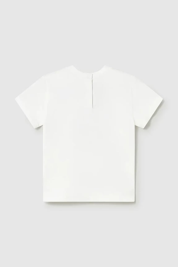Băieți Mayoral tricou copii 1002.3B.Baby.PPY2 alb