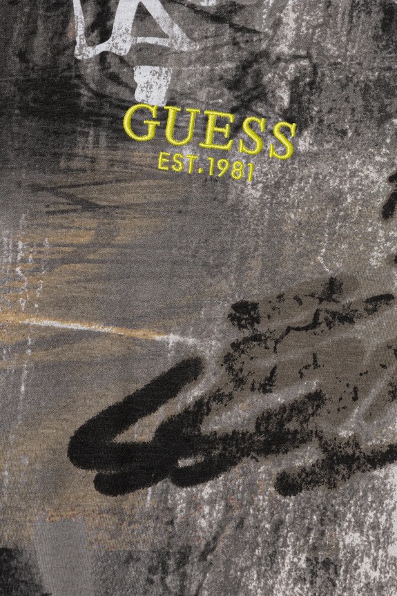 Chłopiec Guess t-shirt bawełniany dziecięcy L6RI04.K8HM4.PPY2 szary