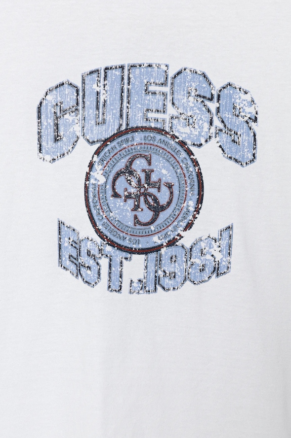 Хлопчик Дитяча бавовняна футболка Guess L6RI13.K8HM4.PPY2 білий