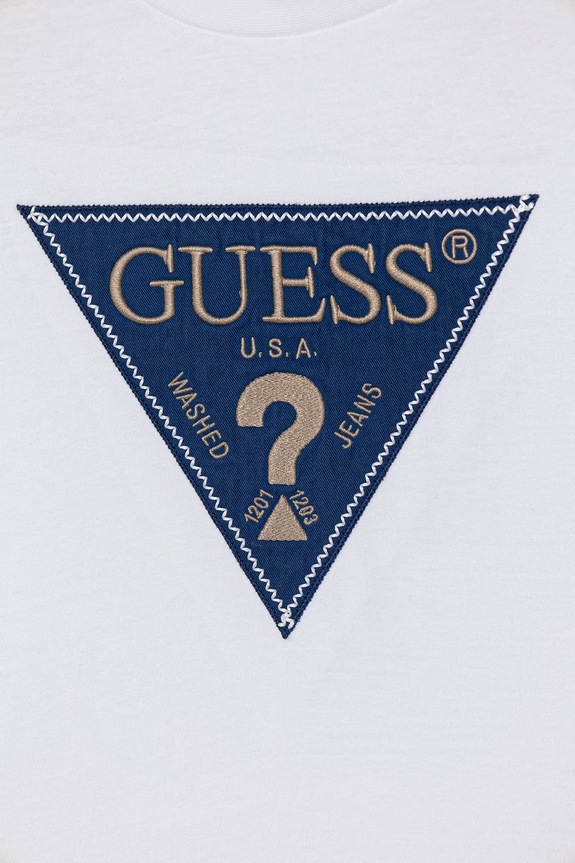 Chlapec Guess tričko detské bavlnené L6RI15.K8HM4.PPY2 biela