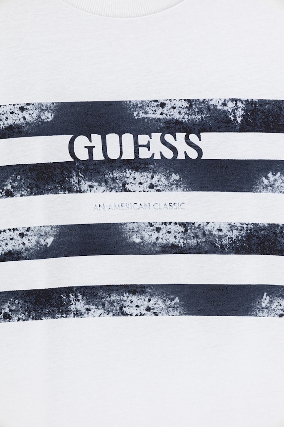 Хлопчик Дитяча бавовняна футболка Guess L6RI16.K8HM4.PPY2 білий