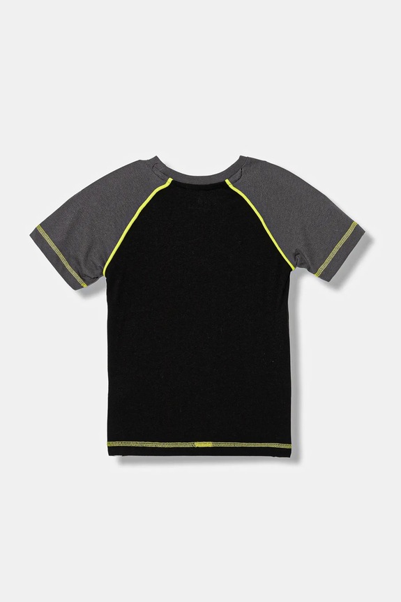 Guess t-shirt bawełniany dziecięcy N6RI08.K8HM4.PPY2 czarny SS26