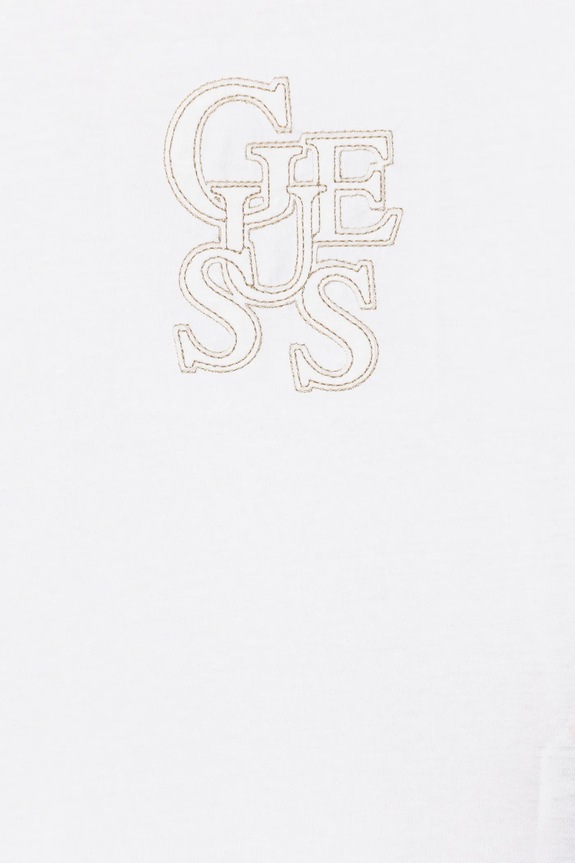 Chłopiec Guess t-shirt bawełniany dziecięcy N6RI17.K8HM4.PPY2 biały
