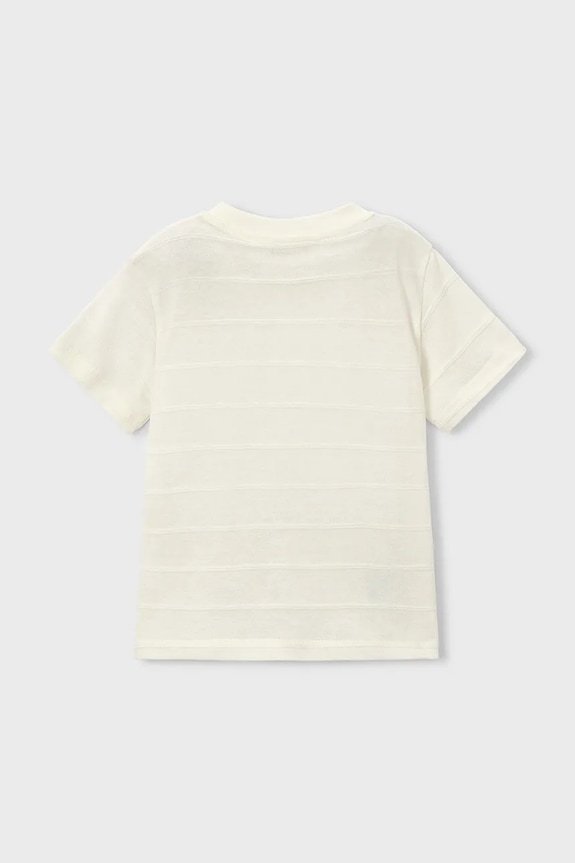 Chłopiec Mayoral t-shirt dziecięcy 3061.5C.Mini.PPY2 beżowy