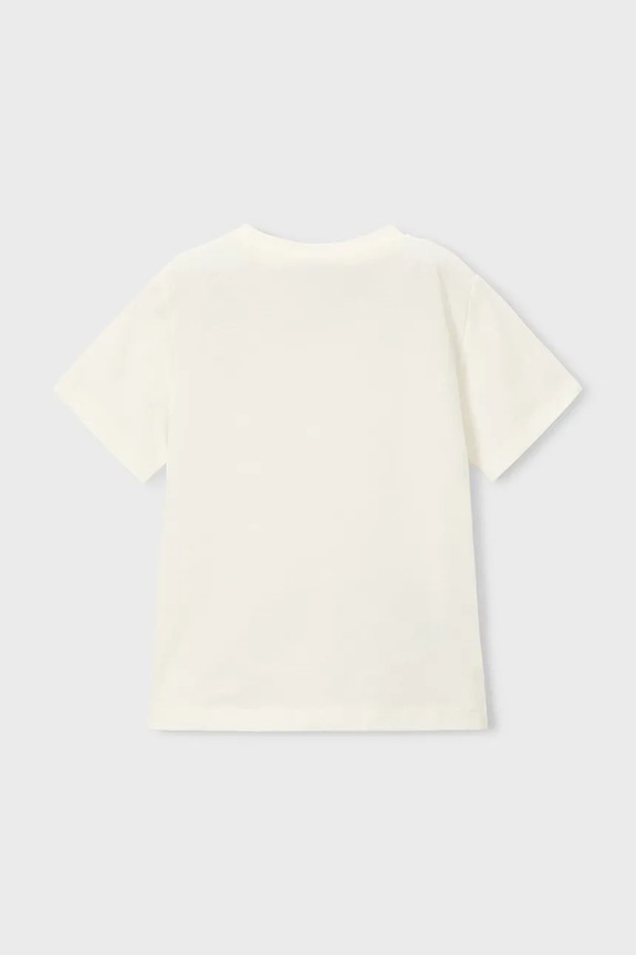 Chłopiec Mayoral t-shirt bawełniany dziecięcy 3062.5D.Mini.PPY2 beżowy