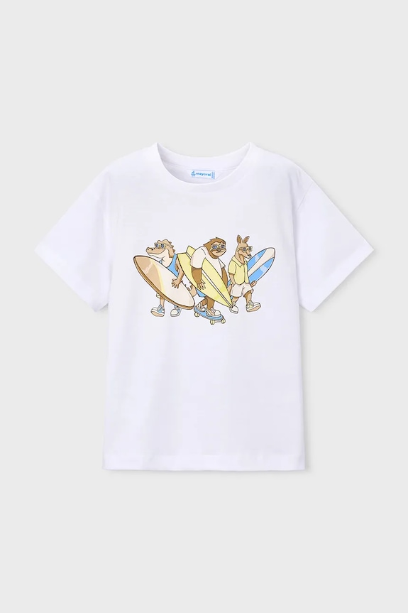 Mayoral gyerek pamut póló 2 db 3063.5D.Mini.PPY2 kék SS26