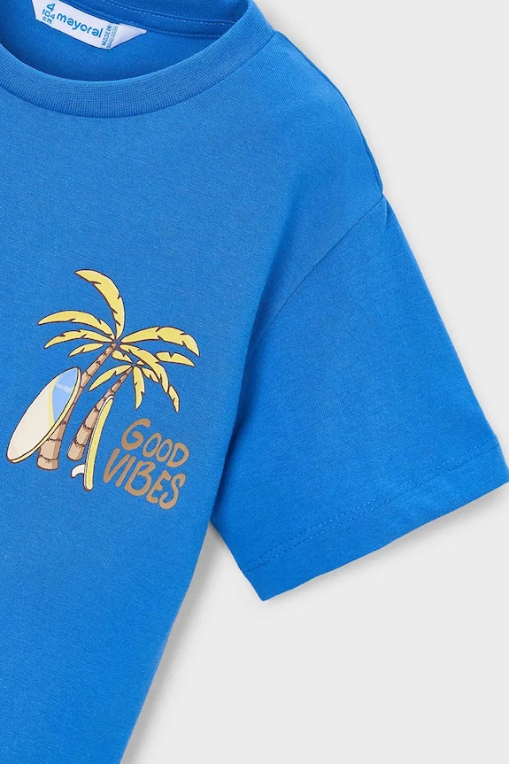 Mayoral gyerek pamut póló 2 db kék 3063.5D.Mini.PPY2